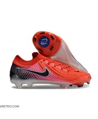 Nike Phantom Luna 2 Elite Firm Ground Low Cut Bright Crimson Black Football Boots