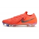 Nike Phantom Luna 2 Elite Firm Ground Low Cut Crimson Black Football Boots
