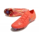 Nike Phantom Luna 2 Elite Firm Ground Low Cut Crimson Black Football Boots