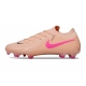Nike Phantom Luna 2 Elite Firm Ground Low Cut Crimson Tint Pink Blast Football Boots