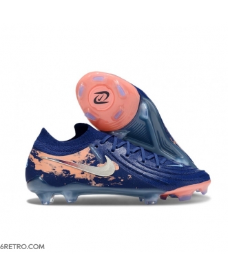 Nike Phantom Luna 2 Elite Firm Ground Low Cut Erling Haaland Edition -Blue Void Chrome Football Boots