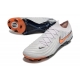 Nike Phantom Luna 2 Elite Firm Ground Low Cut Gray Orange Football Boots