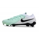 Nike Phantom Luna 2 Elite Firm Ground Low Cut Green White Black Football Boots