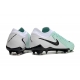 Nike Phantom Luna 2 Elite Firm Ground Low Cut Green White Black Football Boots