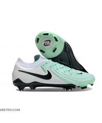 Nike Phantom Luna 2 Elite Firm Ground Low Cut Green White Black Football Boots