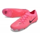 Nike Phantom Luna 2 Elite Firm Ground Low Cut Pink Black Football Boots