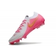 Nike Phantom Luna 2 Elite Firm Ground Low Cut Pink White Football Boots