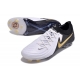 Nike Phantom Luna 2 Elite Firm Ground Low Cut White Black Metallic Gold Coin Football Boots