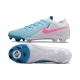 Nike Phantom Luna 2 Elite Firm Ground Low Cut White Blue Pink Football Boots