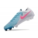 Nike Phantom Luna 2 Elite Firm Ground Low Cut White Blue Pink Football Boots