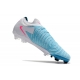Nike Phantom Luna 2 Elite Firm Ground Low Cut White Blue Pink Football Boots
