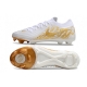 Nike Phantom Luna 2 Elite Firm Ground Low Cut White Gold Football Boots
