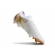 Nike Phantom Luna 2 Elite Firm Ground Low Cut White Gold Football Boots