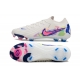 Nike Phantom Luna 2 Elite Firm Ground Low Cut White Pink Blue Football Boots