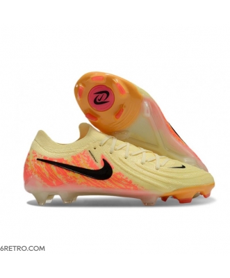 Nike Phantom Luna 2 Elite Firm Ground Low Cut Yellow Orange Black Football Boots