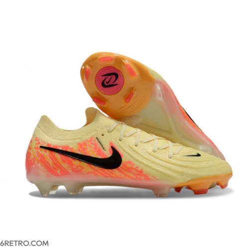 Nike Phantom Luna 2 Elite Firm Ground Low Cut Yellow Orange Black Football Boots Nike Phantom Luna 2 Elite Firm Ground Low Cut Yellow Orange Black Football Boots