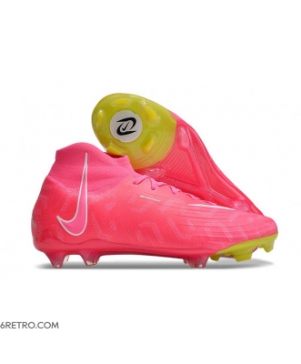 Nike Phantom Luna Elite Firm Ground Pink Yellow Football Boots