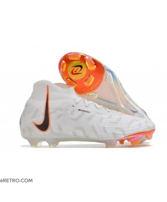 Nike Phantom Luna Elite Firm Ground White Black Total Orange Football Boots