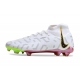 Nike Phantom Luna Elite Firm Ground X WWC Winner White Black Metallic Gold Football Boots