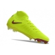 Nike Phantom Luna Elite Firm Ground Yellow Red Football Boots