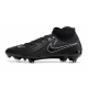 Nike Phantom Luna II Elite Firm Ground High Top Black Football Boots