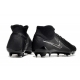 Nike Phantom Luna II Elite Firm Ground High Top Black Football Boots