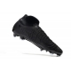 Nike Phantom Luna II Elite Firm Ground High Top Black Football Boots