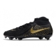 Nike Phantom Luna II Elite Firm Ground High Top Black Metallic Gold Coin Football Boots Nike Phantom Luna II Elite Firm Ground High Top Black Metallic Gold Coin Football Boots