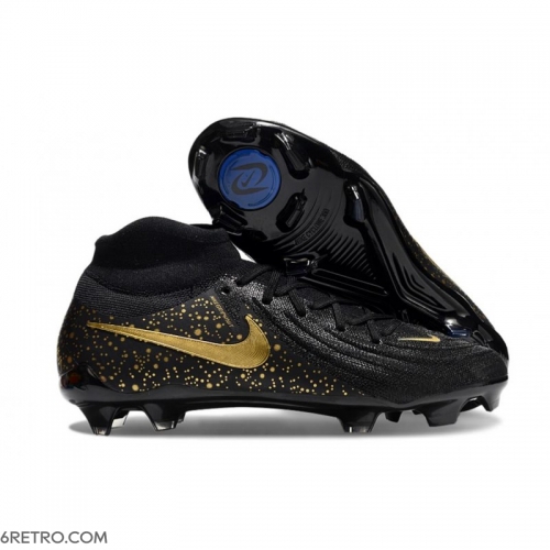 Nike Phantom Luna II Elite Firm Ground High Top Black Metallic Gold Coin Football Boots Nike Phantom Luna II Elite Firm Ground High Top Black Metallic Gold Coin Football Boots