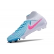 Nike Phantom Luna II Elite Firm Ground High Top Blue White Pink Football Boots