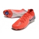Nike Phantom Luna II Elite Firm Ground High Top Bright Crimson Black Football Boots