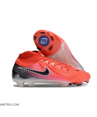 Nike Phantom Luna II Elite Firm Ground High Top Bright Crimson Black Football Boots