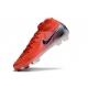 Nike Phantom Luna II Elite Firm Ground High Top Bright Crimson Black Football Boots
