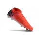 Nike Phantom Luna II Elite Firm Ground High Top Bright Crimson Black Football Boots