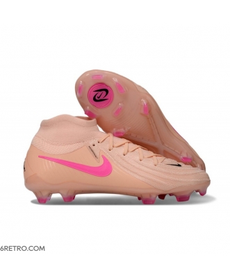Nike Phantom Luna II Elite Firm Ground High Top Crimson Tint Pink Blast Football Boots