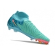 Nike Phantom Luna II Elite Firm Ground High Top Green Glow Black Football Boots
