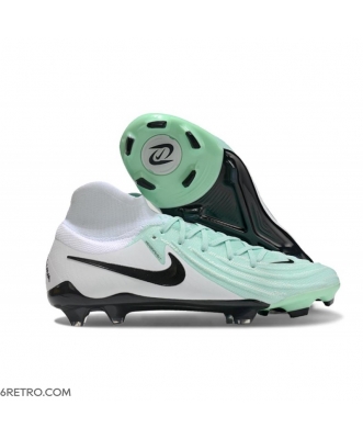 Nike Phantom Luna II Elite Firm Ground High Top Green White Black Football Boots
