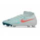 Nike Phantom Luna II Elite Firm Ground High Top Green White Red Football Boots