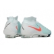 Nike Phantom Luna II Elite Firm Ground High Top Green White Red Football Boots