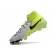 Nike Phantom Luna II Elite Firm Ground High Top Metallic Silver Black Volt Football Boots