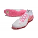 Nike Phantom Luna II Elite Firm Ground High Top Pink White Football Boots