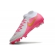Nike Phantom Luna II Elite Firm Ground High Top Pink White Football Boots