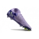 Nike Phantom Luna II Elite Firm Ground High Top Purple Agate Barely Volt Football Boots