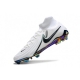Nike Phantom Luna II Elite Firm Ground High Top White Black Football Boots