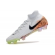 Nike Phantom Luna II Elite Firm Ground High Top White Black Orange Football Boots