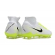 Nike Phantom Luna II Elite Firm Ground High Top White Black Volt Football Boots