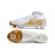 Nike Phantom Luna II Elite Firm Ground High Top White Gold Football Boots