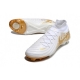 Nike Phantom Luna II Elite Firm Ground High Top White Gold Football Boots