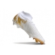 Nike Phantom Luna II Elite Firm Ground High Top White Gold Football Boots