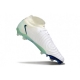 Nike Phantom Luna II Elite Firm Ground High Top White Green Football Boots